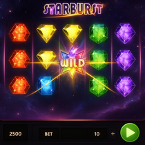 RollingSlot - Starburst Slot - Tiešsaistes spēļu automāts
